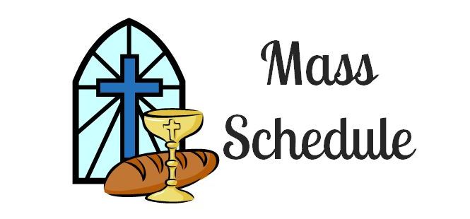 New Mass Schedule