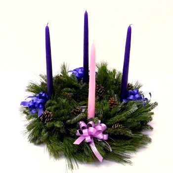 Advent Candles and Wreaths