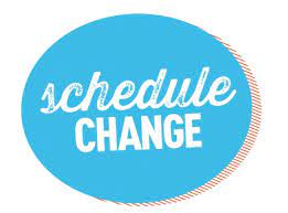 Mass Schedule Change